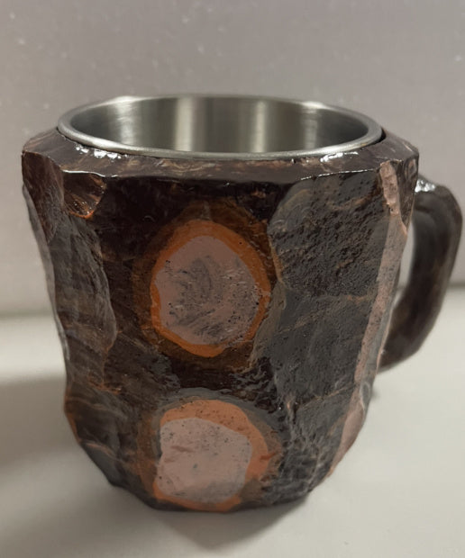 400ml Resin Mineral Crystal Coffee Mugs With Handles Elegant Mineral Crystal Cup For Workplace Home Decor Christmas Gift Kitchen Gadgets